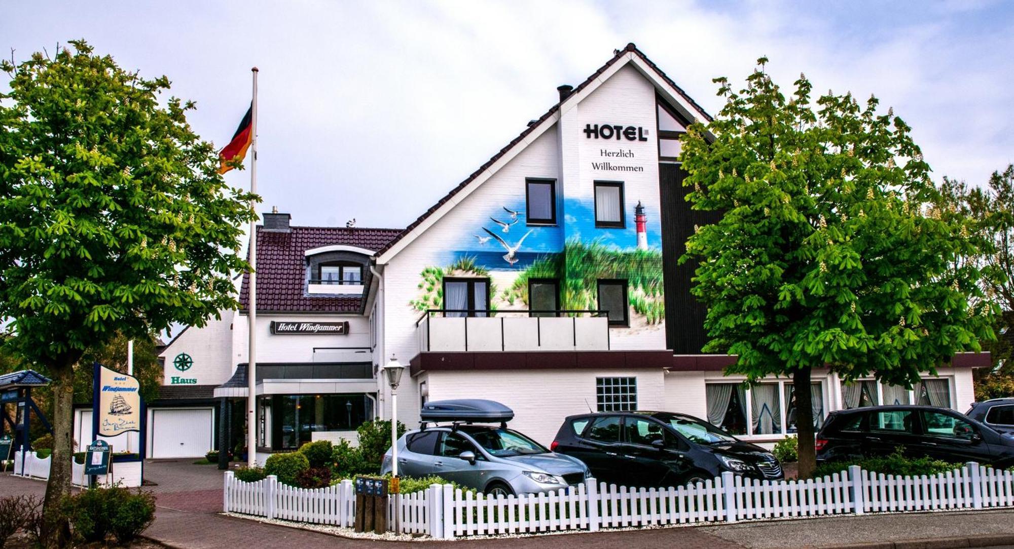 Hotel Windjammer Busum Bagian luar foto